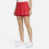 Nike Court Victory Women's Tennis Skirt In University Red,white