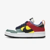Nike Dunk Low Disrupt Women's Shoes In Wolf Grey,tour Yellow,university Red,black