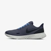 Nike Revolution 5 Men's Road Running Shoes In Thunder Blue,grey Fog,light Photo Blue,black