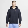Nike Court Men's Fleece Tennis Hoodie In Obsidian