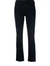 Mother Looker Kimper Womens Denim High Waisted Skinny Jeans In Schwarz
