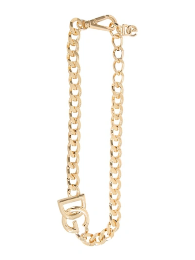 Dolce E Gabbana Men's  Gold Metal Necklace