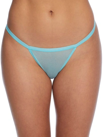 Cosabella Soire Confidence G-string In Blue Capri