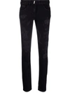 GIVENCHY DISTRESSED SKINNY JEANS