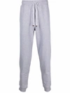 Brunello Cucinelli Tailored Cotton Sweatpants In Grey