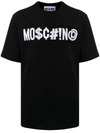 MOSCHINO SYMBOL LOGO-EMBROIDERED T-SHIRT