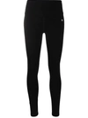 Anine Bing Blake High-rise Stretch-jersey Leggings In Schwarz