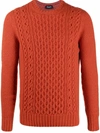 DRUMOHR CHUNKY CABLE-KNIT JUMPER