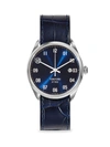 TOM FORD NO. 002 STAINLESS STEEL AUTOMATIC DIAL, 40MM, WITH ALLIGATOR STRAP,400013537532