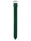 Tom Ford Pebble Grain Leather Watch Strap In Green