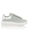 ALEXANDER MCQUEEN WOMEN'S OVERSIZED SUEDE SNEAKERS,400013737105