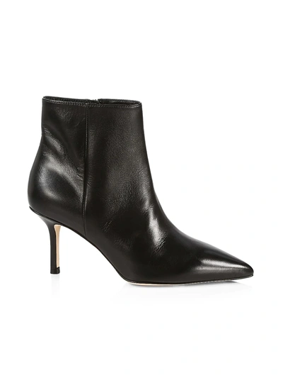 L Agence Women's Aimee Ii Leather Ankle Boots In Black