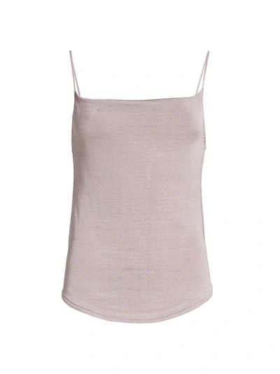 Cinq À Sept Marta Knit Camisole In Rose Clay