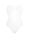 Eres Women's Cassiopee Strapless One-piece Swimsuit In Blanc