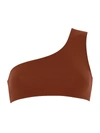Eres Les Essentiels Symbole One-shoulder Bikini Top In Black