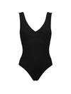 ERES WOMEN'S HOLD UP PLUNGE V-NECK ONE-PIECE SWIMSUIT,400014629438