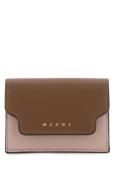 Marni Multicolor Leather Wallet Nd  Donna Tu