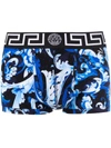 VERSACE BAROCCOFLAGE-PRINT BOXERS