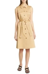 LAFAYETTE 148 SONNY SLEEVELESS SHIRTDRESS,MDBC6R-1J49