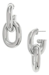 PACO RABANNE PACO RABANNE XL LINK HOOP EARRINGS,20HBB0024MET083