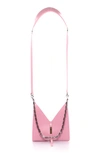 Givenchy Cutout Mini Shoulder Bag With Chain, Baby Pink