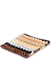 Missoni Giacomo Zigzag Motif Bath Mat In Braun