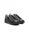 GIUSEPPE JUNIOR ZIP-UP FLATFORM SNEAKERS