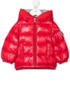 MONCLER PADDED QUILTED HOODED DOWN JACKET