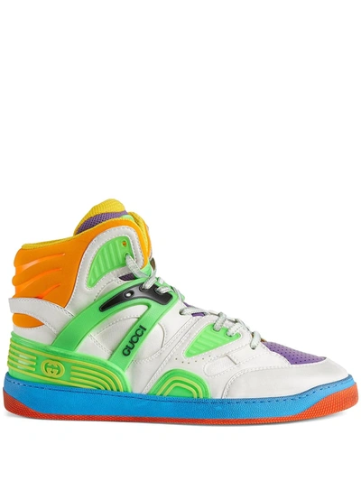 Gucci Multicolor Basket Sneakers