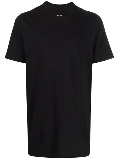 Rick Owens Short-sleeve Cotton T-shirt In Schwarz