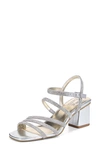 Naturalizer Niko 2 Embellished Strappy Sandal In Silver