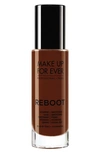 Make Up For Ever Reboot Active Care Revitalizing Foundation R550 - Dark Chocolate 1.01 oz/ 30 ml In R550 - Dark Chocolate