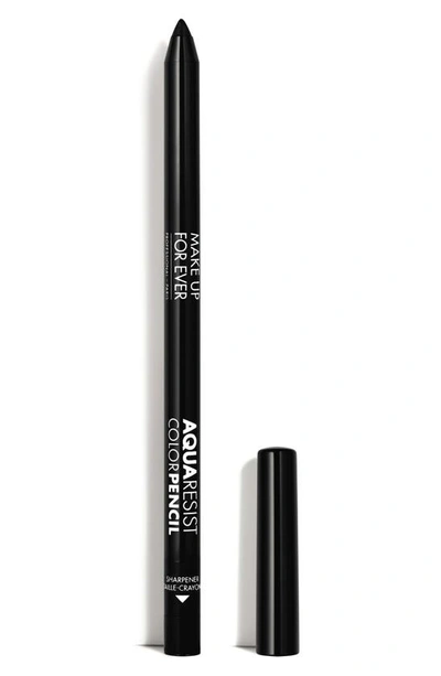 Make Up For Ever Aqua Resist Color Pencil Eyeliner 01 Graphite .042 oz / 0.5 G