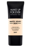 MAKE UP FOR EVER MATTE VELVET SKIN FULL COVERAGE FOUNDATION,I000073205