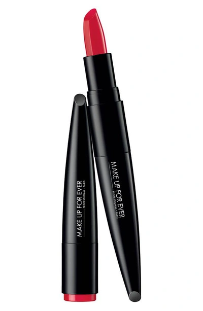 Make Up For Ever Rouge Artist Lipstick 402 Untamed Fire 0.113oz / 3.2 G In 402-untamed Fire