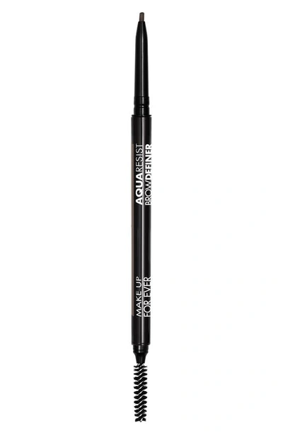 Make Up For Ever Aqua Resist Waterproof Eyebrow Definer Pencil 40 Medium Brown 0.003 oz/ 0.09 G