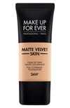 Make Up For Ever Matte Velvet Skin Full Coverage Foundation Y325 Flesh 1.01 oz/ 30 ml In Y325-flesh