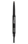 Make Up For Ever Aqua Resist Waterproof Eyebrow Filler Pencil 50 Black Brown 0.009 oz/ 0.27 G In Dark Brown