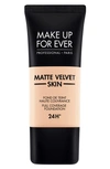 Make Up For Ever Matte Velvet Skin Full Coverage Foundation R230 Ivory 1.01 oz/ 30 ml In R230-ivory