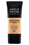 Make Up For Ever Matte Velvet Skin Full Coverage Foundation Y365 Desert 1.01 oz/ 30 ml In Y365-desert