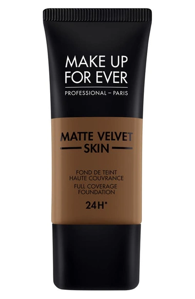 Make Up For Ever Matte Velvet Skin Full Coverage Foundation R540 Dark Brown 1.01 oz/ 30 ml