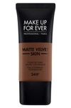 Make Up For Ever Matte Velvet Skin Full Coverage Foundation R560 Chocolate 1.01 oz/ 30 ml In R560-chocolate