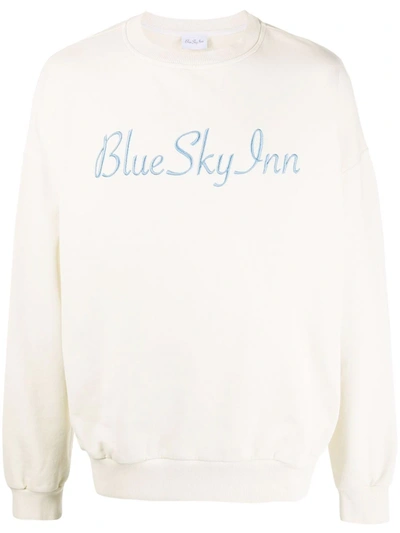 BLUE SKY INN LOGO-EMBROIDERED COTTON SWEATSHIRT