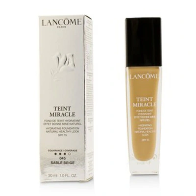 Lancôme Teint Miracle Hydrating Foundation Natural Healthy Look Spf 15 1 oz # 045 Sable Beige Makeup 3614271