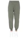 Alexander Mcqueen Logo-print French Cotton-terry Track Pants In Marrone