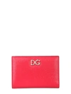 DOLCE & GABBANA SMALL LEATHER WALLET,BI2697 AU77180303