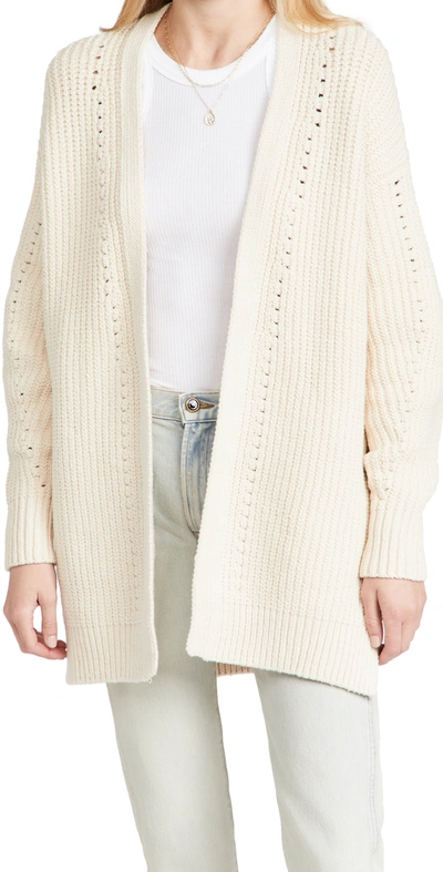 Free People Nightingale Oversized Cardigan In Nocolor