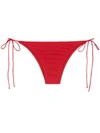 Clube Bossa Aava Side-tie Bikini Bottoms In Red
