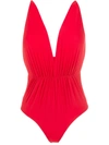 Clube Bossa Maio Clavert Swimsuit In Red