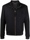 Billionaire Animalier-print Bomber Jacket In Black